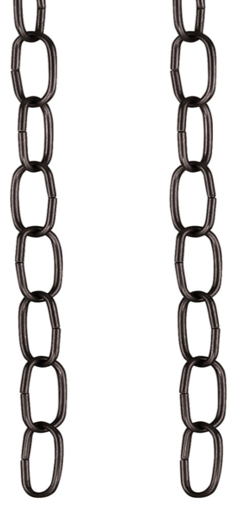 Aspen Creative 21101-2, 36" Decorative Light Fixture Chain Oil Rubbed Bronze 2Pk