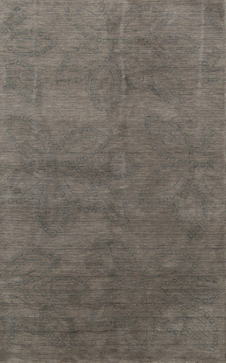 Nepal Tibetan Contemporary Modern Handmade Oriental Area Rug, Gray, 8'0"x5'0"