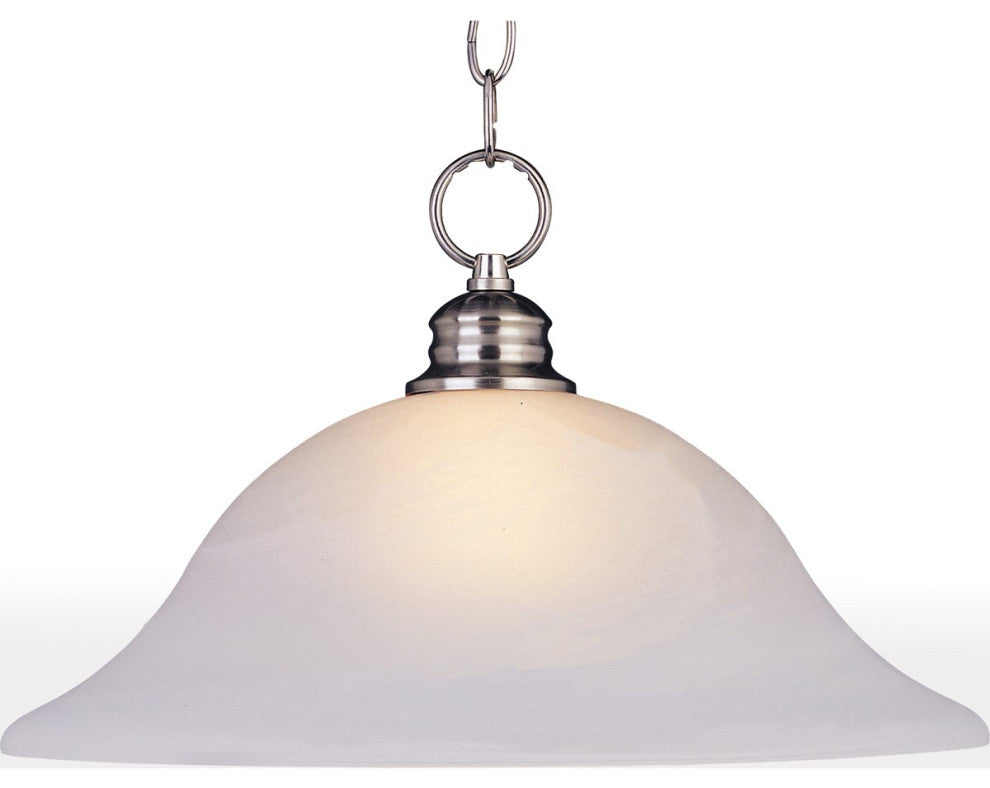 Essentials, 9106X Essentials 1-Light Pendant, Satin Nickel