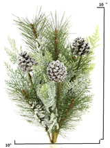 Winter Frost Pinecone Seasonal Mixed Spray