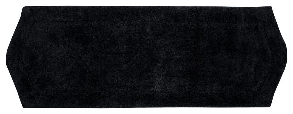 Waterford Bath Rug, 22"x60", Black
