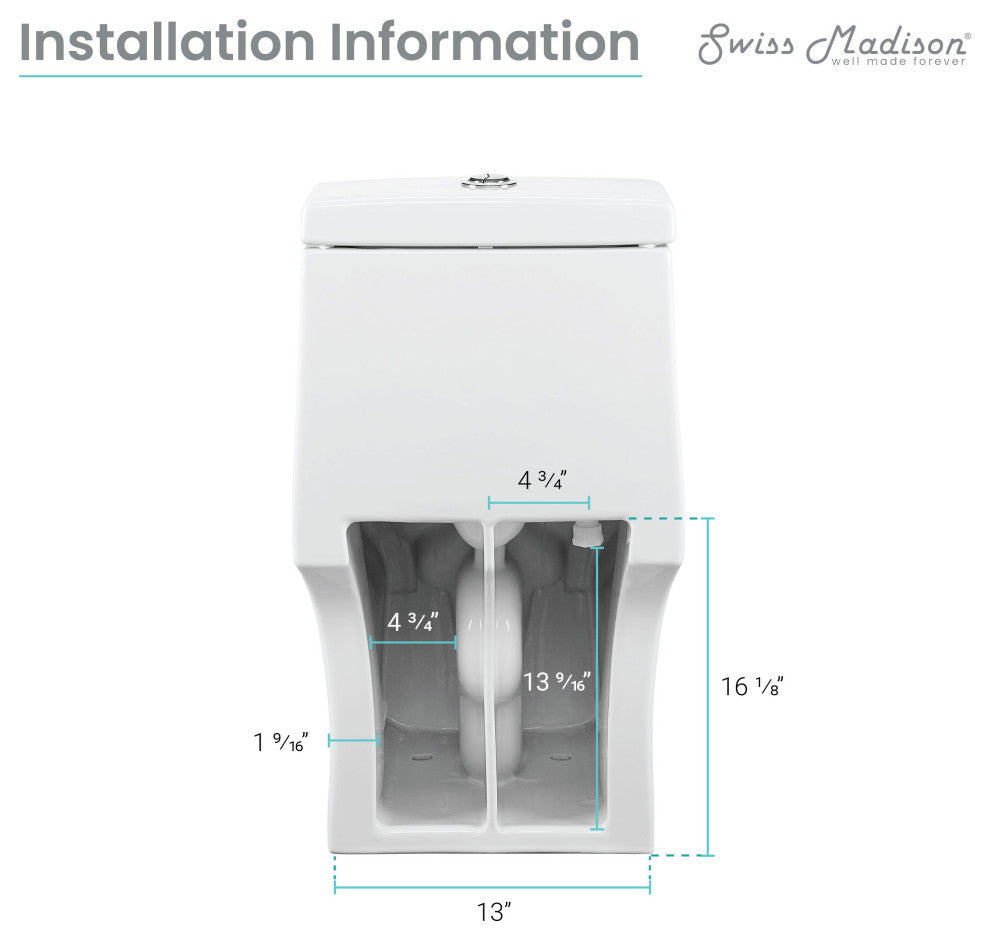 Virage One Piece Elongated Toilet With Touchless Retrofit Dual Flush 1.1/1.6