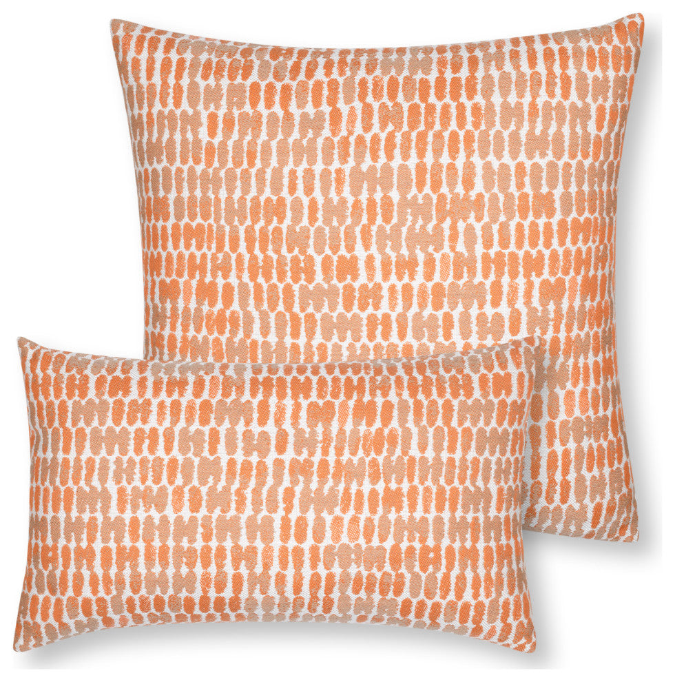 Thumbprint Tuscan Indoor/Outdoor Performance Pillow, 20" x 20"