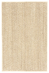 Dash & Albert Wave Sand Woven Sisal Rug, Natural, 5' x 8'