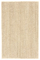 Dash & Albert Wave Sand Woven Sisal Rug, Natural, 5' x 8'