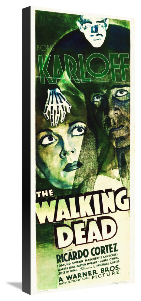 "Walking Dead Insert, 1936" Canvas by Hollywood Photo Archive, 12x30"
