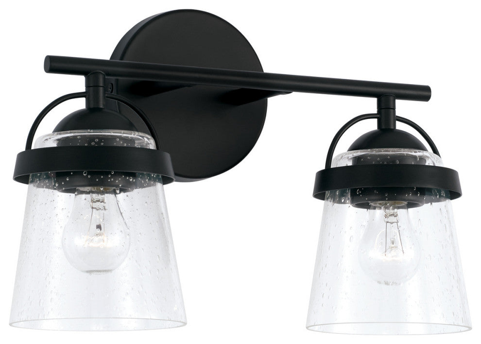Capital Lighting, 147021MB-534, 14"Wx9.5"H 2-Light Vanity