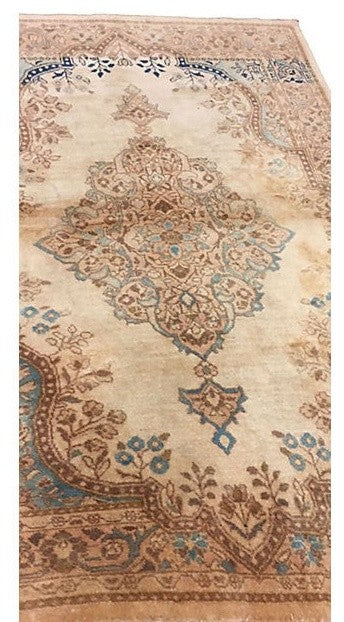 Vintage Consigned Persian Kerman Rug, 42"x54"