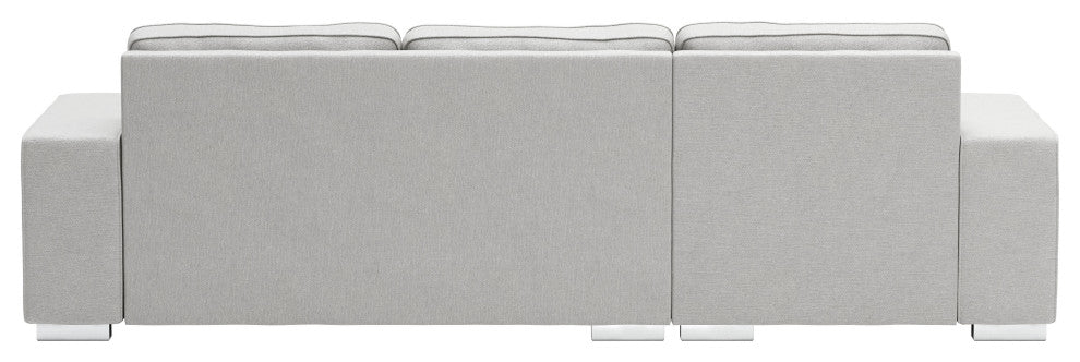 Brickell Sectional Light Gray