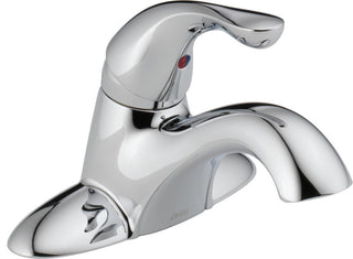 Delta Classic Single Handle Centerset Bathroom Faucet, Chrome, 501-DST