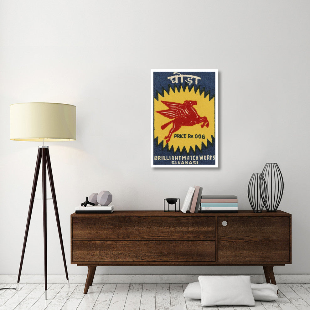 "Pegasus Matches" Digital Paper Print by Phillumenart, 26"x38"