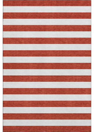 Premium Machine Washable Mayfield AMF528 Red 9' x 12' Rug