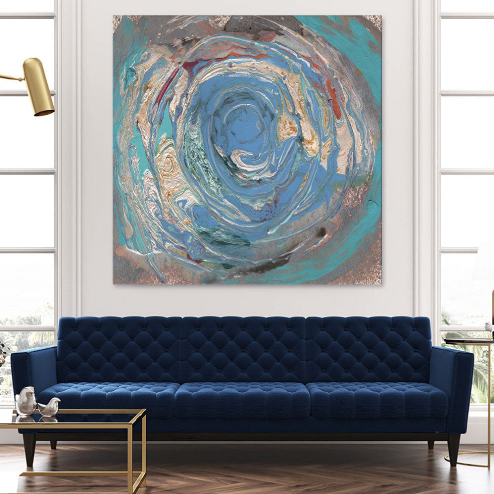 "Space Oddity I" Fine Art Giant Canvas Print, 54"x54"