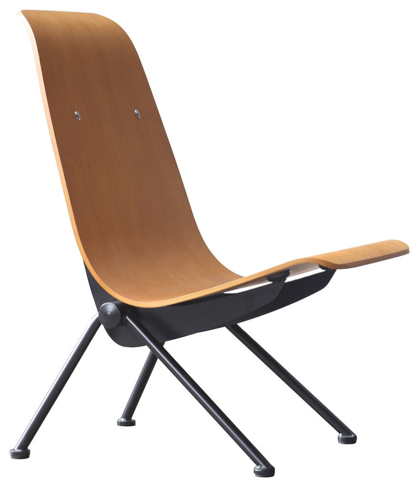 Modern Classics Scolta Dining Side Chair, Walnut