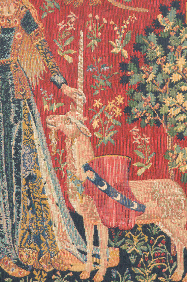 Le Toucher Fonce Belgian Wall Tapestry