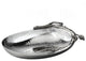 Elegance Sparkle Silver Leaf Nut Dish
