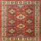 Ahgly Company Indoor Square Traditional Area Rugs, 5' Square