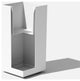 Veradek Block Series Pedestal Planter, White, Tall