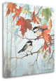 "Chickadees II" By Anita Phillips, Giclee Print on Gallery Wrap Canvas
