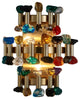 Coruna | Modern colorful design sconce for bedroom, Colorful Crystal