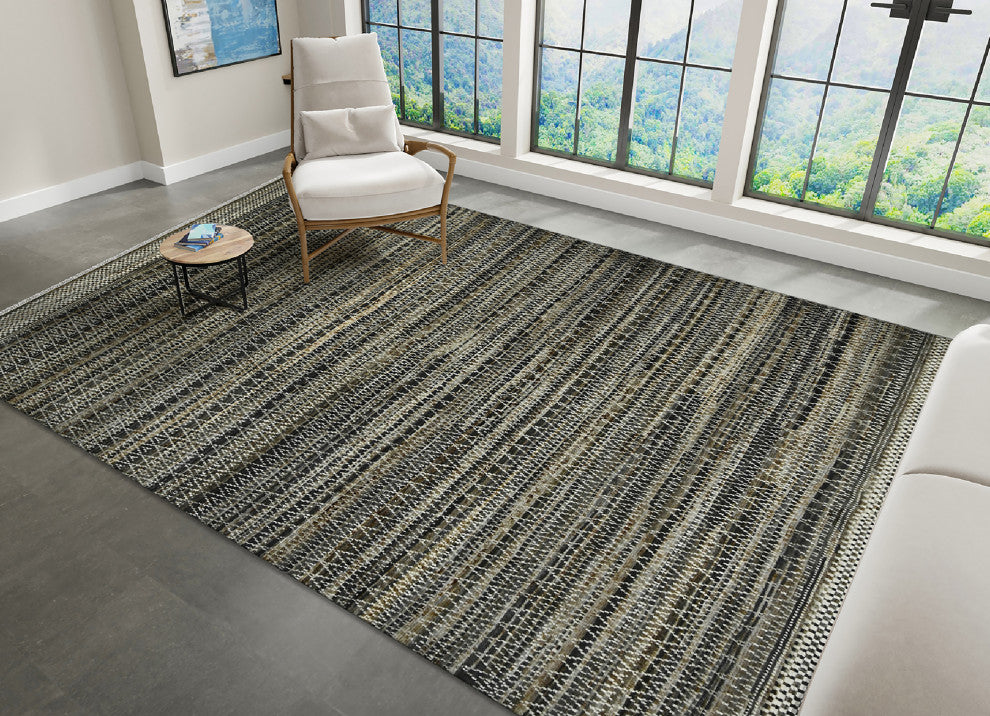 Legacy Alden Area Rug, Gray, 8' x 10', Geometric