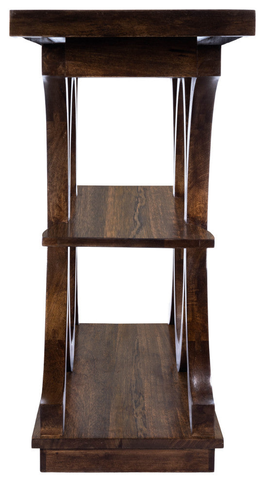 Stowe Brown Rustic Console Table