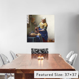 "The Milkmaid" by Bridgeman Library, 12x12x1.5