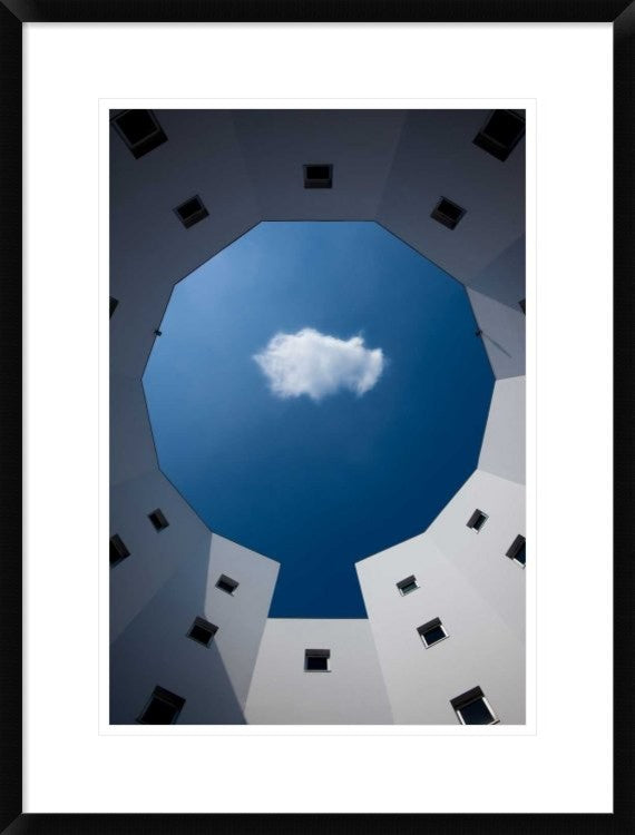 "Cloud" Framed Digital Print by Sobul, 22x30"