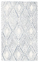 Safavieh Couture Abstract Collection, ABT350 Rug, Ivory/Charcoal, 2'3"x4'