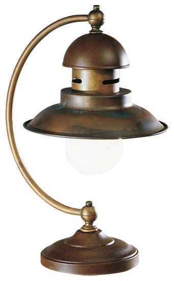 California 1602, Antique Gold, Copper - Verdigris