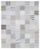 Rug N Carpet - Handmade Turkish 8' 0'' x 9' 11'' Vintage Patchwork Kilim Rug