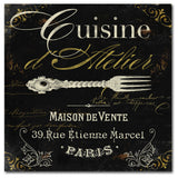 Color Bakery 'La Cuisine I' Canvas Art, 18"x18"