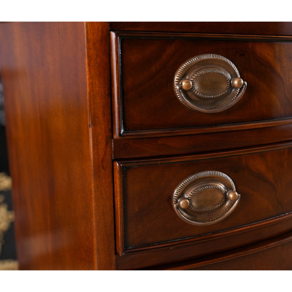 Mahogany Hidden Drawer Desk
