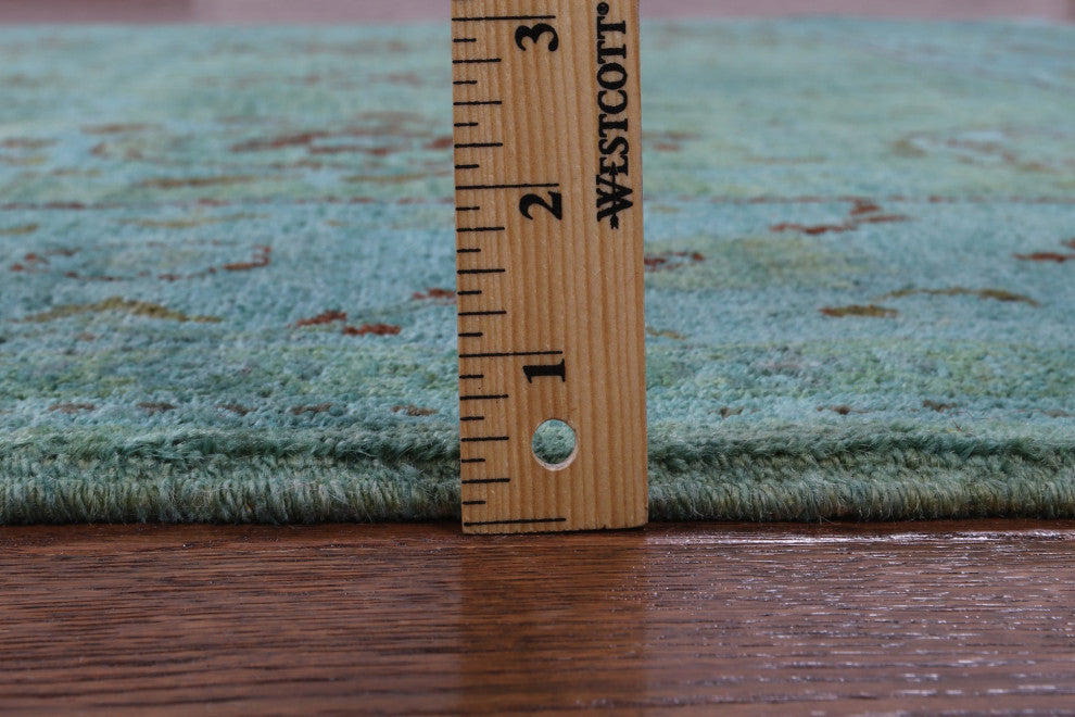 Full Pile Overdyed Hand-Knotted Wool Rug 6' 3" X 9' 3" - WR1315