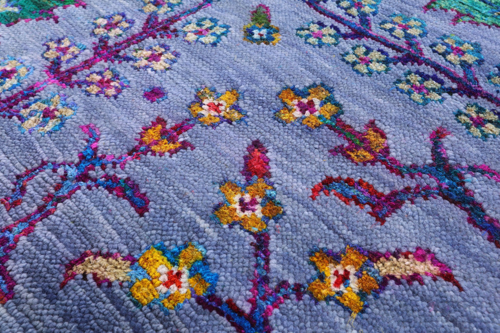 11' 11" X 14' 11" Turkish Oushak Hand-Knotted Wool & Silk Rug - Q15951