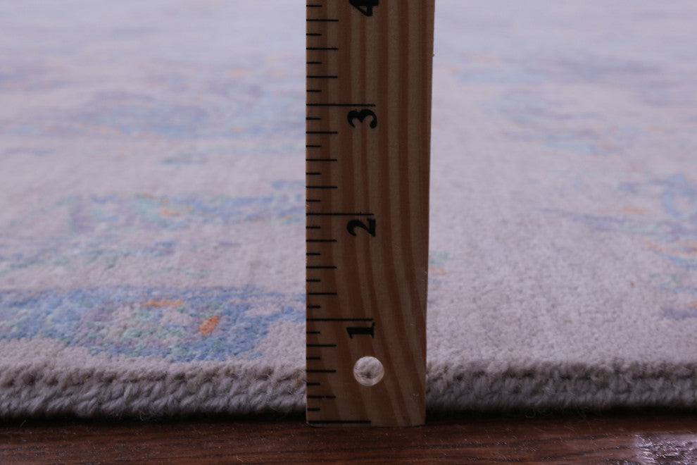 Wool and Silk Modern Handmade Rug 12' 0" X 15' 1" Q8858