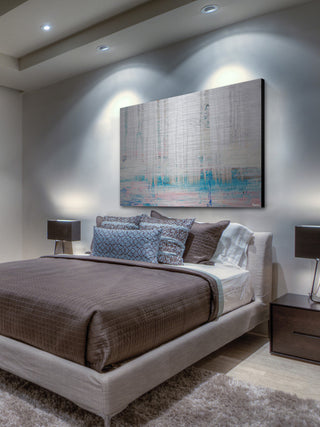 "Enlightened" Painting Print on Brushed Aluminum, 36"x24"