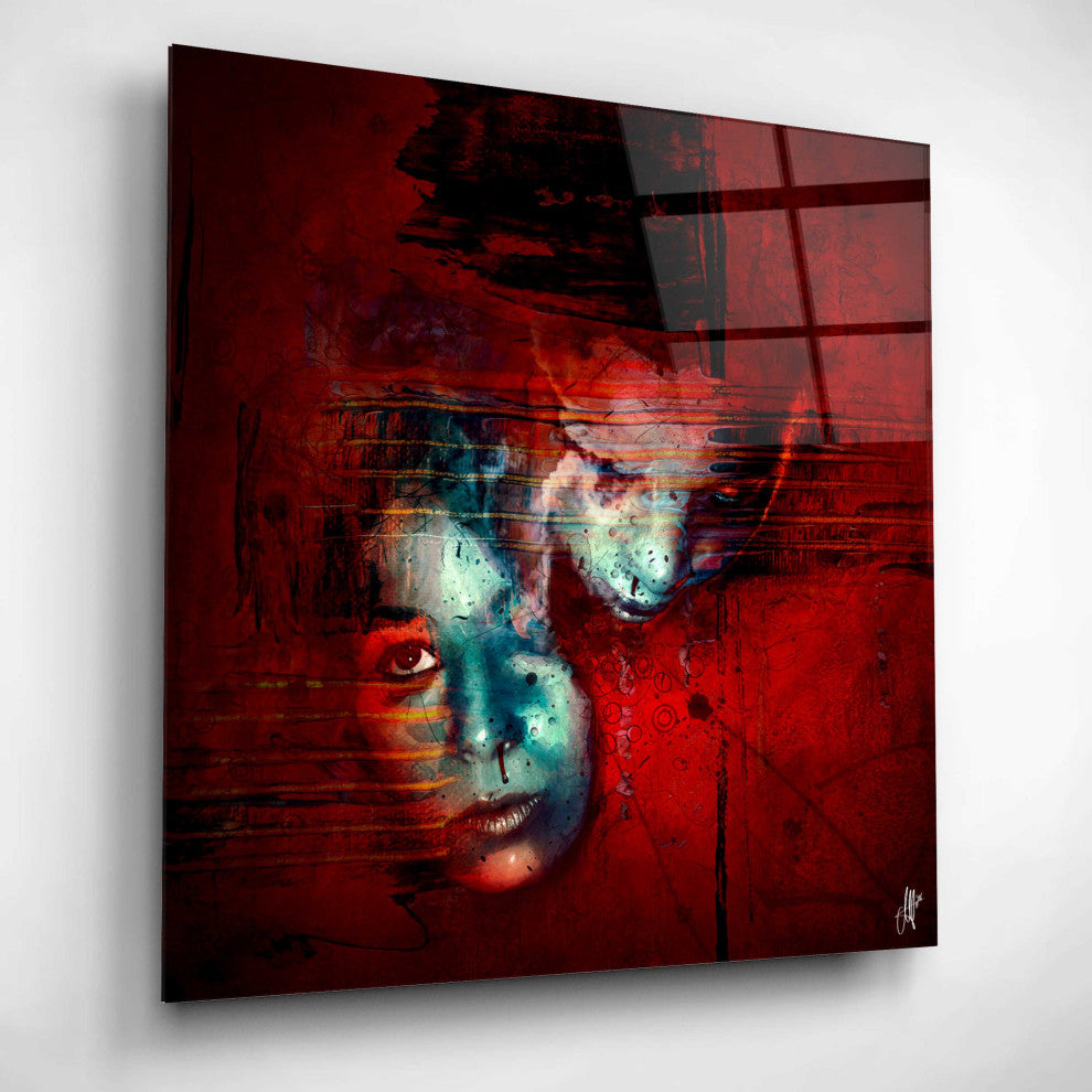 Epic Art 'Ex Empathika' by Mario Sanchez Nevado, Acrylic Glass Wall Art, 12"x12"