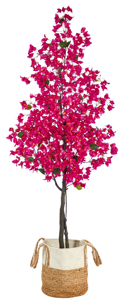 Clean white-background product shot showing full tree and basket; front-facing representation.