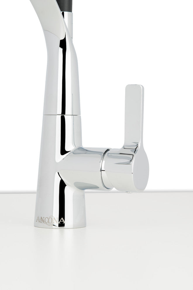 Palermo Pull-Down Kitchen Faucet, Polished Chrome