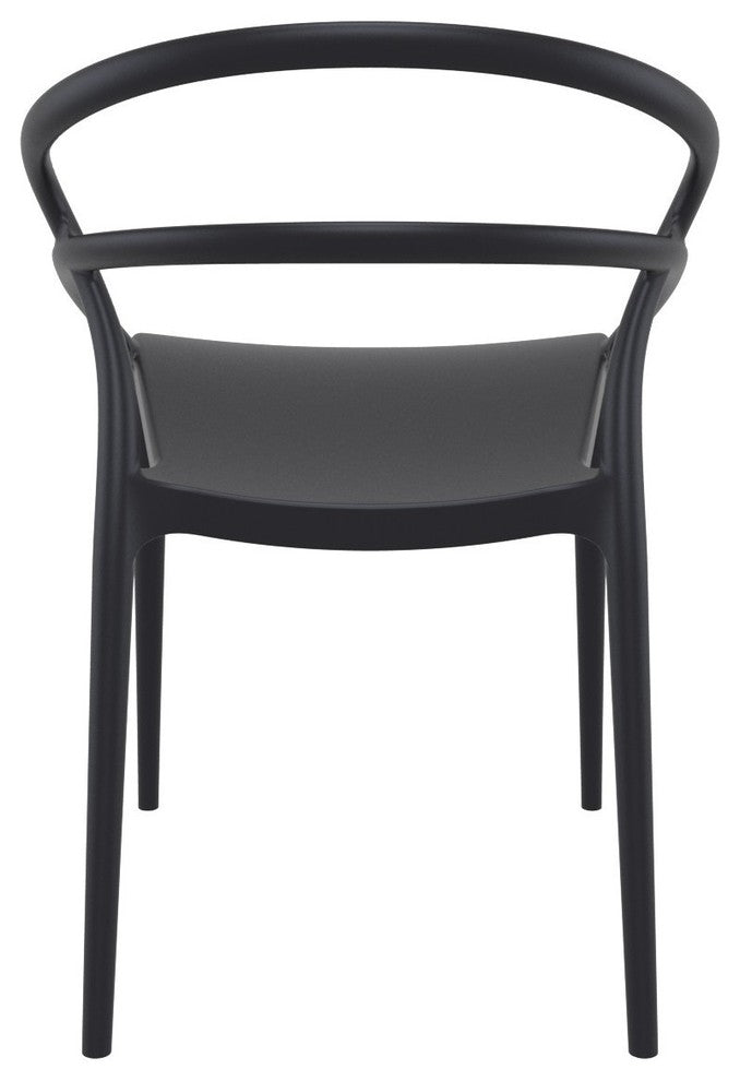 Compamia Pia Set of 2 Dining Chair, Black