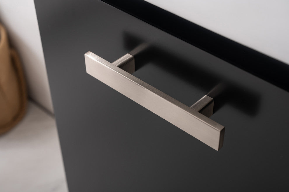 Stella Modern Black 16.5" Single Sink Vanity