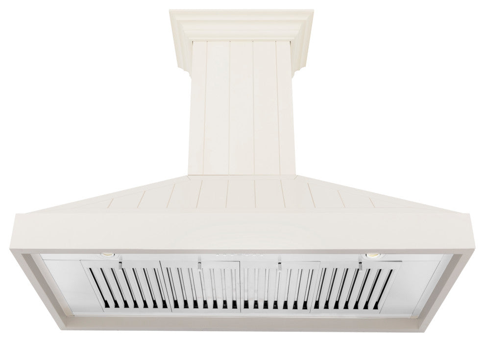 ZLINE 48" Convertible Vent Wall Mount Hood, Cottage White, KPTT-48