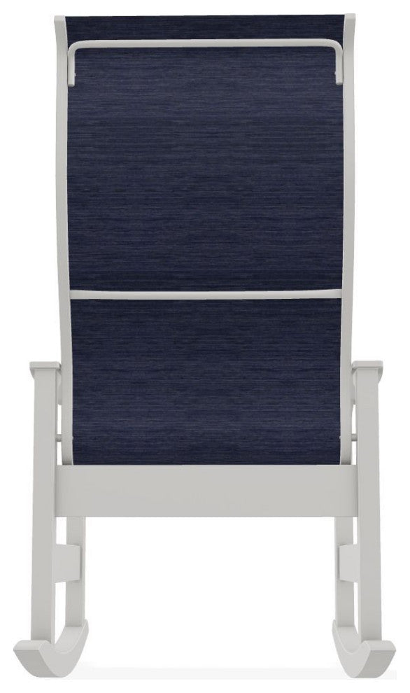Leeward Sling Outdoor Supreme Rocker, Collect Indigo/Snow
