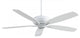 Ceiling Fan, White With Not Applicable Glass