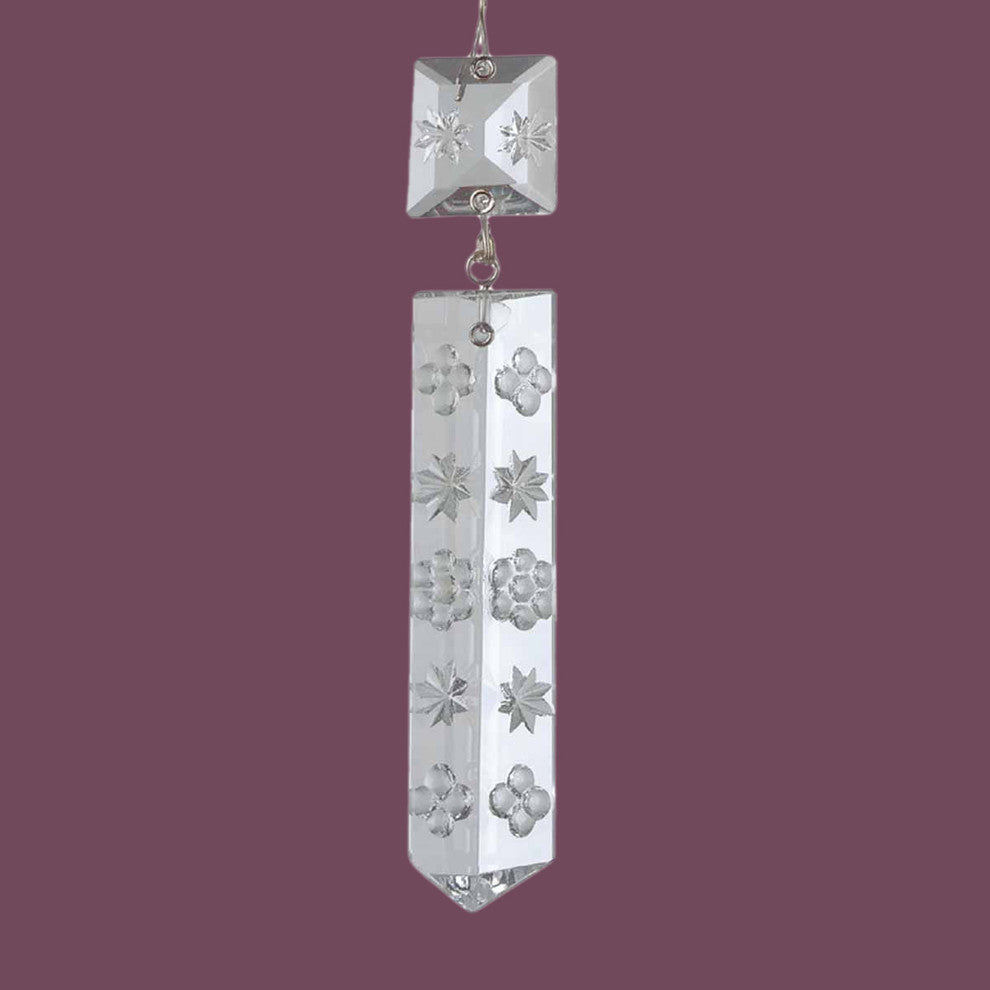 Prism Clear Crystal Star 3" |