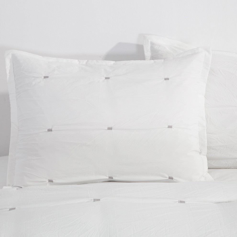 Nava Luxury 6 Piece Comforter Set, Queen