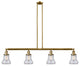 Innovations Lighting 214-Bb-G194-Led 4 Light Dimmable Led Island Light