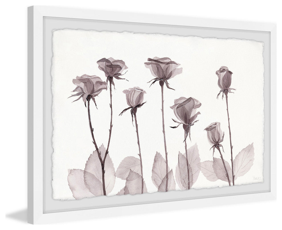 "Purple and Beautiful" Framed Painting Print