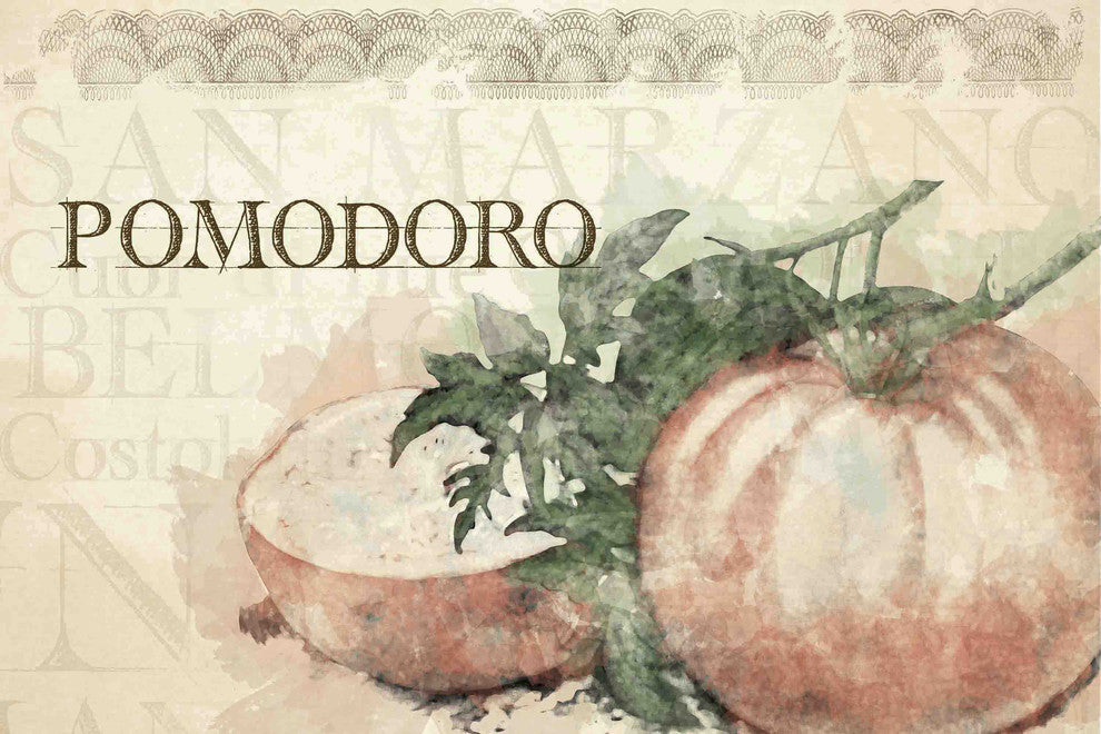 "Tomato 19130308" Painting Print on Canvas